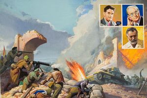 The Spanish Civil War art by Severino Baraldi