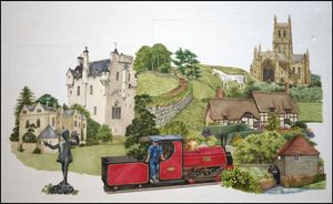 A Historical Guide to Britain art by 20th Century unidentified artist