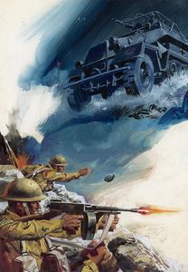 War Picture Library cover #262  'Untamed' art by Alessandro Biffignandi
