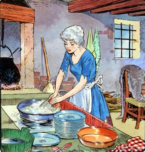 The Donkey Skin: Hands That Do Dishes art by Jesus Blasco
