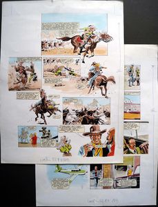 The Fall Guy - The Hunt For Dandy Munce (TWO pages) art by Jim Baikie