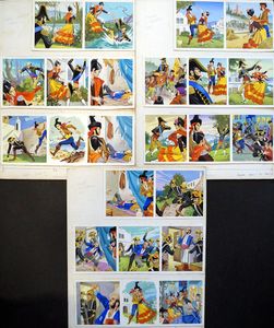The Three-Cornered Hat (THREE Pages) art by Severino Baraldi