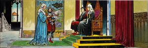 Sleeping Beauty: In A Trance art by Jesus Blasco
