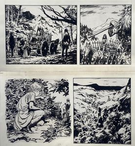 The Long Way Home - In the Shadows art by Jesus Blasco