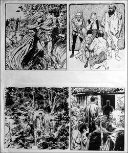 Tom the Piper's Son - Confrontation at the Cottage art by Jesus Blasco