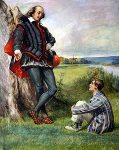 Shakespeare Fantasy art by Noel Cook