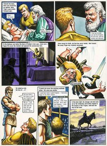 The Trigan Empire: Look and Learn issue 677b (4 Jan 1975) art by Philip Corke