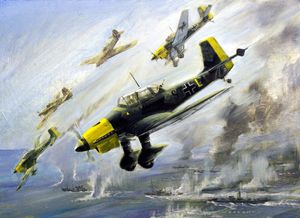 Convoy Attack! art by Graham Coton