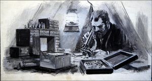 Men and Maps - Alexander Humboldt art by Graham Coton