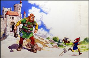 Be Off With You art by Geoff Campion