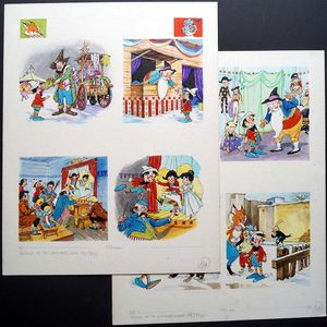 Pinocchio - A Day Out art by Sergio Cavina