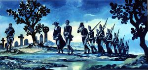 Augustin de Iturbide art by Ron Embleton