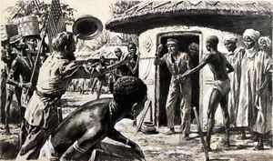 'Livingstone I Presume?!' art by Neville Dear