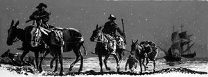 Smugglers Operate by Night art by Cecil Doughty
