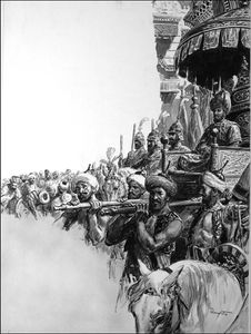 Suleiman the Magnificent art by Cecil Doughty