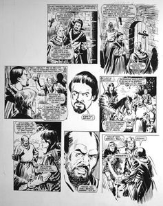Robin of Sherwood: Sorcery (TWO pages) art by Phil Gascoine