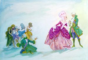 Cinderella - If The Shoe Fits art by Gwen Green