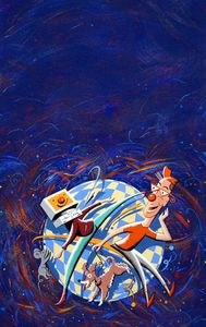 Jokes on the Internet book cover art art by Mickey Finn