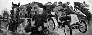 Car Trouble art by Richard Hook