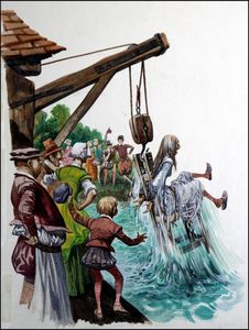 The Ducking Stool art by Peter Jackson
