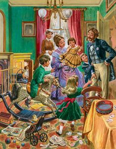 A Victorian Nursery art by Peter Jackson