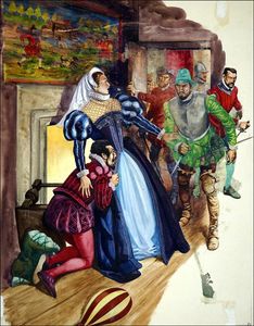 Death of a Favourite art by Peter Jackson