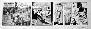 Jeff Hawke daily strip 4884 art by Sydney Jordan