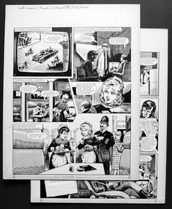 Number 13 Marvel Street - Hollerin' Hank & The President (TWO pages) art by Bill Lacey
