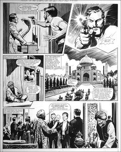 Agent of the Queen - Snake (TWO pages) art by Bill Lacey