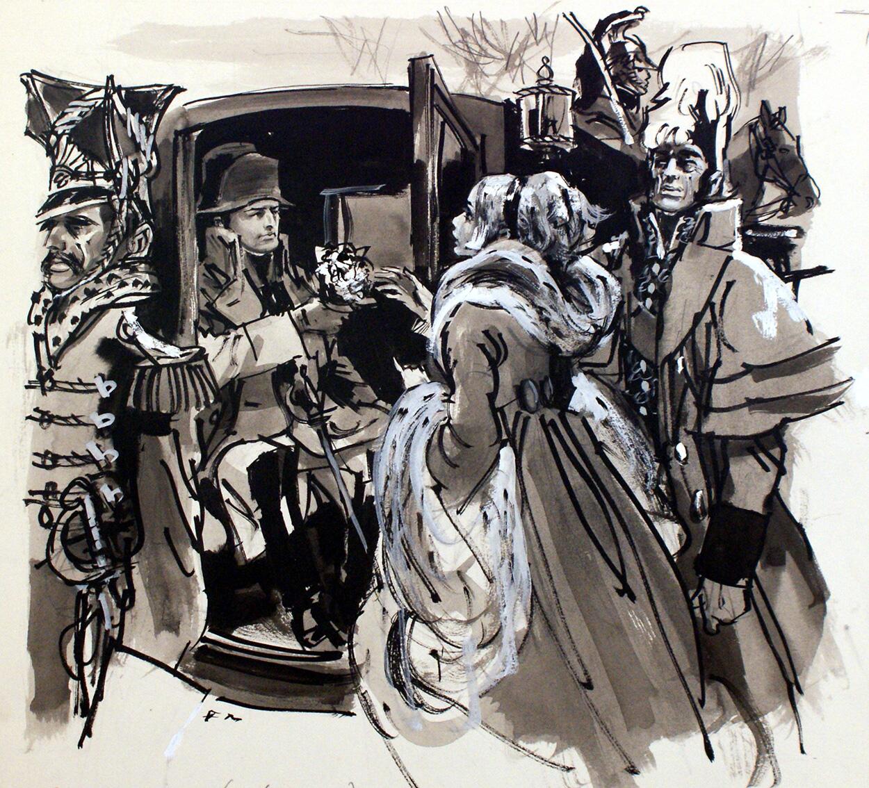 Napoleon and Marie Walewska 2 art by William Francis Marshall