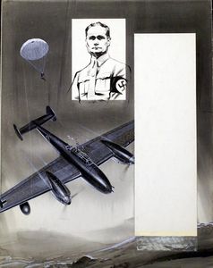 The Flight of Rudolf Hess art by Angus McBride