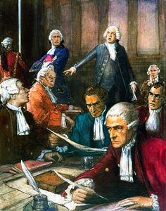 The French Assembly art by John Millar Watt