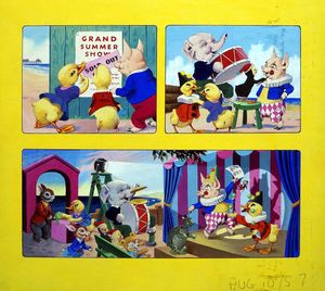 Dicky & Dolly - Grand Summer Show art by Harold McCready