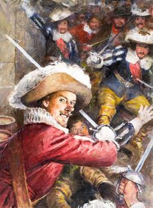 Cyrano de Bergerac art by Septimus Scott