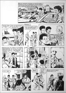 The A-Team: Say Cheese (TWO pages) art by Barrie Mitchell
