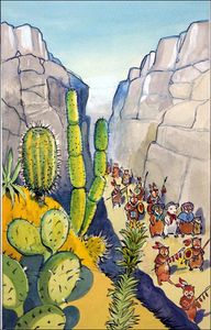 Gulliver Goes West 6 art by Philip Mendoza