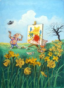Modern Art Mouse art by Philip Mendoza