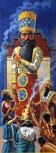 The God Marduk art by Roger Payne