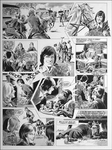 Follyfoot - Chimp Tea Party art by Mike Noble