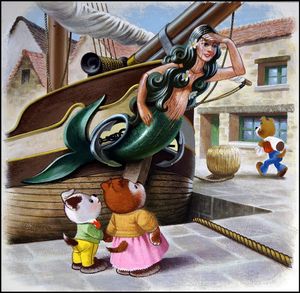 The Figurehead art by William Francis Phillipps