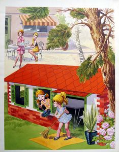 Wendy House art by Jose Ortiz