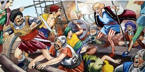 Dick Whittington: Prepare to Board art by Nadir Quinto