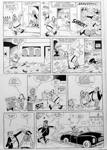 Beastenders - Traffic Warden (TWO pages) art by Reg Parlett