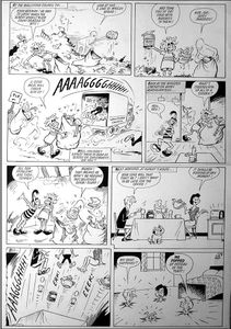 Beastenders - Clean Up (TWO pages) art by Reg Parlett