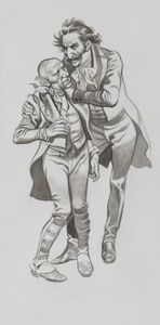 Little Dorrit - A Word in Your Ear art by Ron Embleton