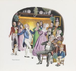 Pickwick Papers - Dance with Style art by Ron Embleton