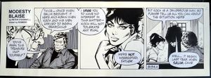 Modesty Blaise Daily Strip #8194A art by Enric Badia Romero