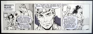 Modesty Blaise Daily Strip #8304A art by Enric Badia Romero