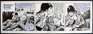 Modesty Blaise Daily Strip #9521 art by Enric Badia Romero