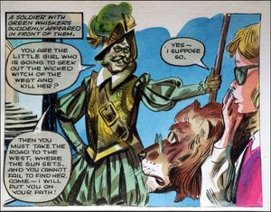 Wizard of Oz - Green Guard art by Giorgio Trevisan